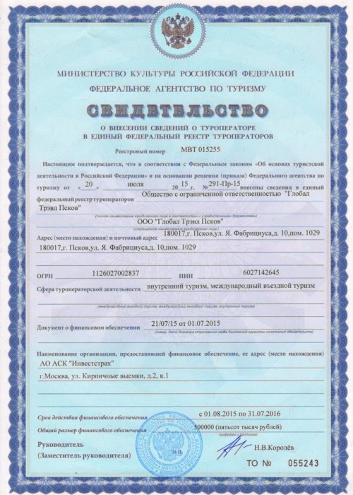 МВТ 015255